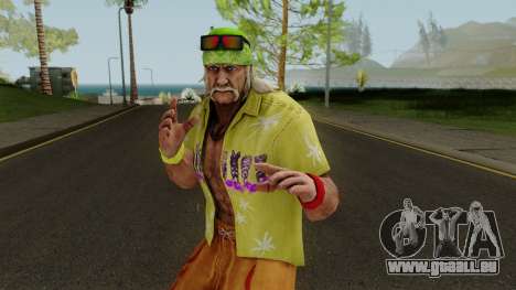 Hulk Hogan (Beach Basher) from WWE Immortals pour GTA San Andreas
