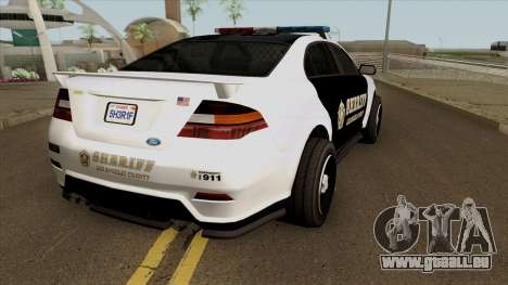Ford Taurus Sheriff (Interceptor style) 2012 für GTA San Andreas