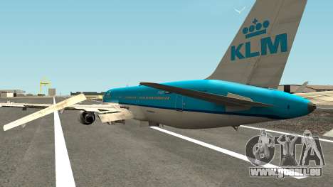 Boeing 767-300 KLM Livery pour GTA San Andreas