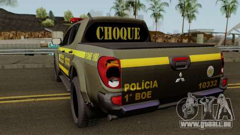 Mitsubishi L200 Brazilian Police (CHOQUE) für GTA San Andreas