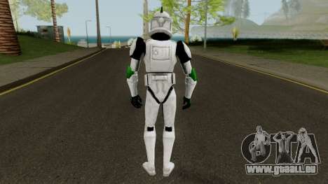 Clone Trooper Green (Star Wars The Clone Wars) für GTA San Andreas