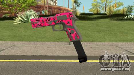 GTA Online Gunrunning Pistol MK.II Pink Skull für GTA San Andreas