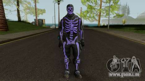 Purple Skull Trooper Style Fortnite pour GTA San Andreas