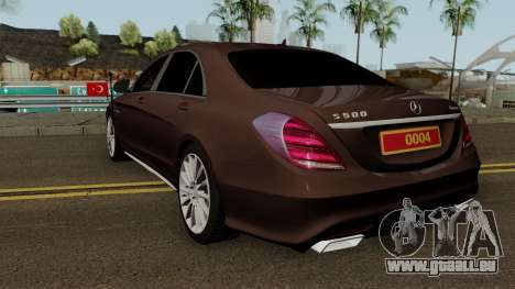 Mercedes-Benz S500 Turkey für GTA San Andreas