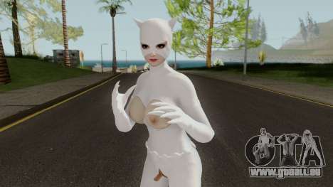 Domina Kitten White für GTA San Andreas