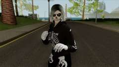 Female GTA Online Halloween Skin 1 für GTA San Andreas