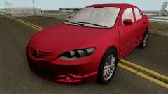 Mazda 3 MQ für GTA San Andreas