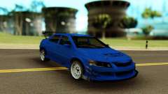 Mitsubishi Evolution 9 Blue für GTA San Andreas