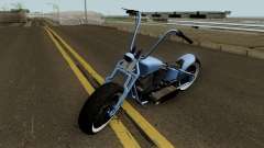 Western Motorcycle Zombie Bobber GTA V HQ für GTA San Andreas