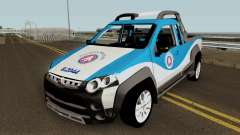 Fiat Strada Locker 2013 PMBA pour GTA San Andreas