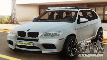 BMW X5M E70 White pour GTA San Andreas