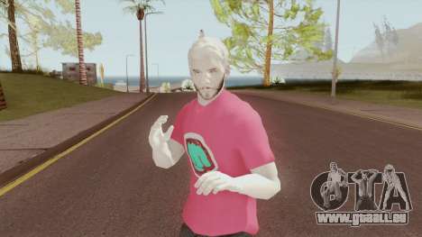 PewDiePie Skin 1 für GTA San Andreas