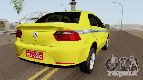Volkswagen Voyage G6 Taxi RJ Laranjeiras pour GTA San Andreas