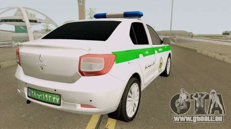 Renault Logan 2016 Policia Iranian pour GTA San Andreas
