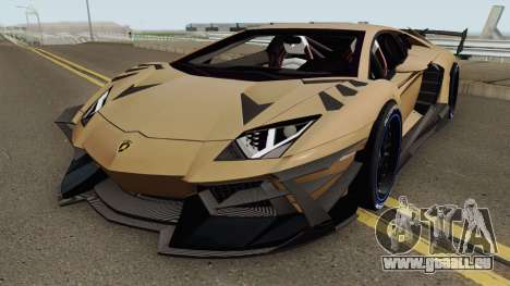 Lamborghini Aventador TZR R-Tech v1 für GTA San Andreas