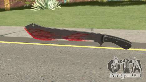 GTA Online Bloody Machete pour GTA San Andreas