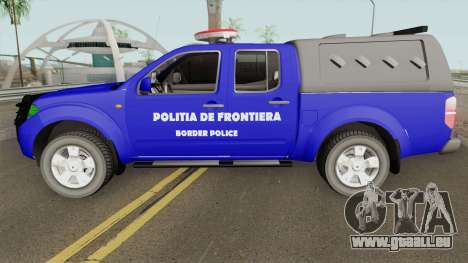 Nissan Frontier - Politia De Frontiera 2014 pour GTA San Andreas