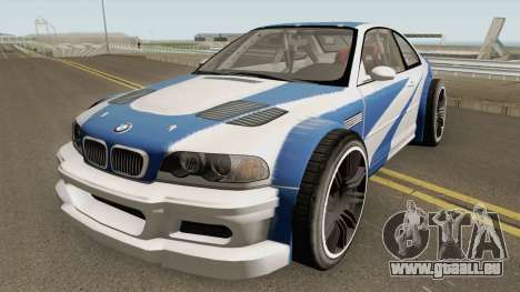 BMW M3 E46 GTR Most Wanted (2012 Style) V1 2001 für GTA San Andreas