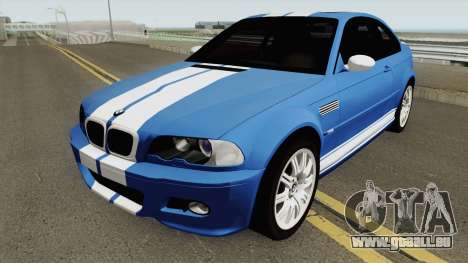 BMW M3 E46 (Fully Tunable and Paintjobs) 2004 v1 für GTA San Andreas