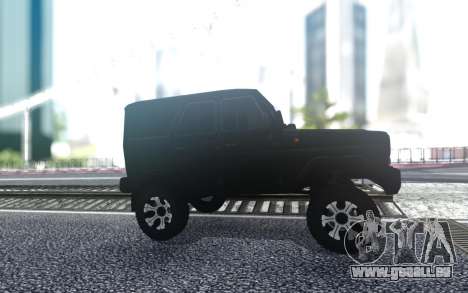 UAZ hunter Traîneau FSB pour GTA San Andreas