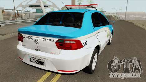 Volkswagen Voyage G6 PMERJ für GTA San Andreas