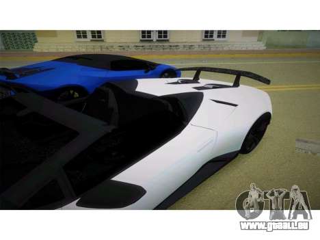 Lamborghini Huracan Performante Spyder pour GTA Vice City