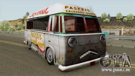 Hotdog Van Lanche Mexicana für GTA San Andreas