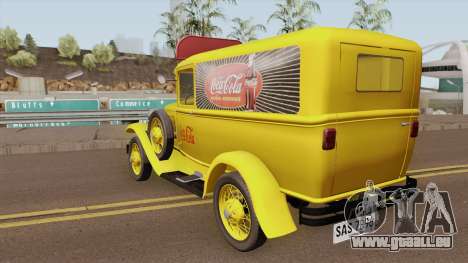 Ford Model A Delivery Van Coca Cola für GTA San Andreas