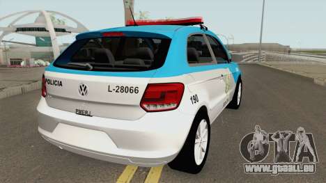 Volkswagen Gol G6 PMERJ pour GTA San Andreas