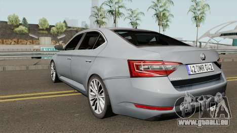 Skoda SuperB 2017 pour GTA San Andreas