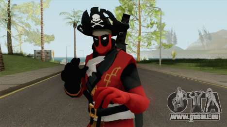 DeadPool Pirate pour GTA San Andreas