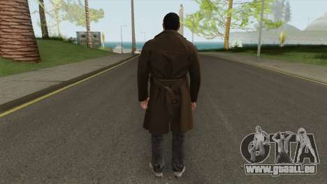 Edward Pierce from Call of Cthulhu With Coat für GTA San Andreas