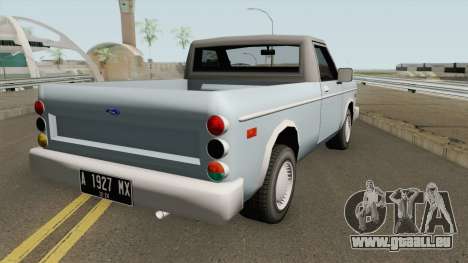 Ford Ranger Classic Style 1985 pour GTA San Andreas