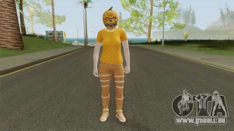 GTA ONLINE Halloween Skin Female pour GTA San Andreas