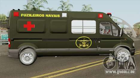 Renault Master Ambulance Dos Fuzileiros Navais für GTA San Andreas