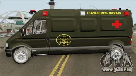 Renault Master Ambulance Dos Fuzileiros Navais pour GTA San Andreas