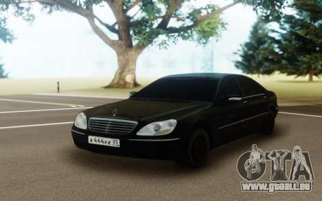 Mercedes-Benz W220 S600 pour GTA San Andreas