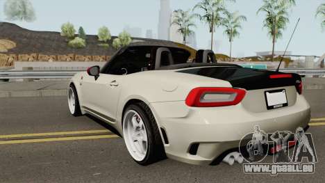 Fiat 124 Spider Abarth V2 für GTA San Andreas