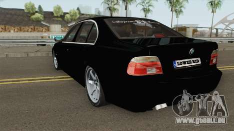 BMW E39 EnesTuningGarageDesign pour GTA San Andreas