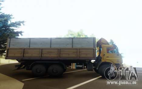 KamAZ 43118 Flachbett-trailer für GTA San Andreas