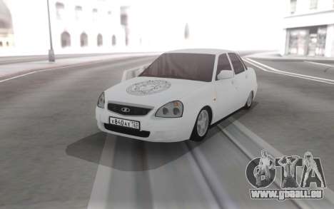 Lada Priora Vinyle pour GTA San Andreas