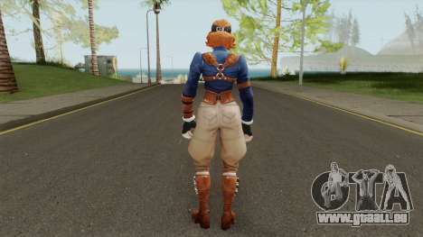 Diesel Punk Female From Fortnite pour GTA San Andreas