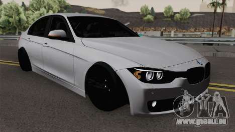 BMW F30 i335 pour GTA San Andreas