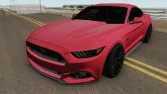 Ford Mustang GT 2015 HQ pour GTA San Andreas