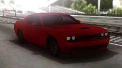 Dodge Challenger SRT Red für GTA San Andreas