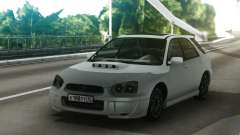 Subaru Impreza WRX Wagon White pour GTA San Andreas