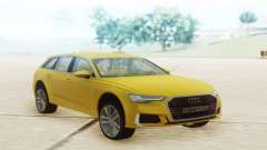Audi A6 2019 Yellow für GTA San Andreas