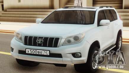 Toyota Land Cruiser Prado White pour GTA San Andreas