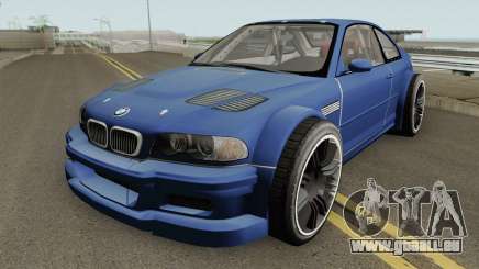 BMW M3 E46 GTR Most Wanted (2012 Style) V1 2001 pour GTA San Andreas