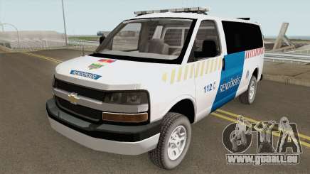 Chevrolet Express Hungarian Police Rendorseg pour GTA San Andreas
